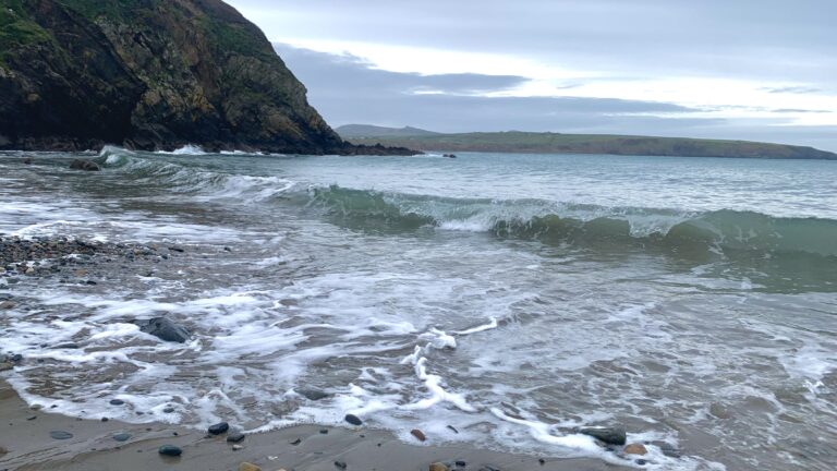 Waves on a Sea Shore